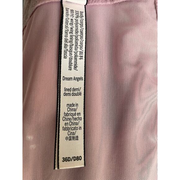 Victoria's Secret Bra Demi Lace Floral Semi Sheer Lingerie - Picture 10 of 10